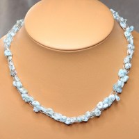 10476 925er Kette gestrickt mit Larimar