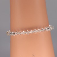 12934 925er Armband mit Swarovski® Xilions crystal 5mm