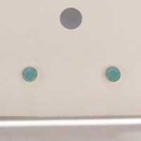 13207 925er Ohrstecker mit Swarovski® rose montees pacific opal
