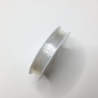 DR_00022 Angelseide Nylonschnur transparent farblos crystal string 0,5mm 20m