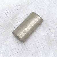 PY_00002 Schmuck basteln Perle Pyrit gold Walze flach Quader längs gebohrt 16x8 mm